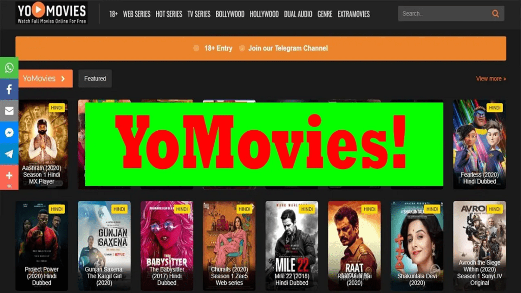 Yomovies website new arrivals